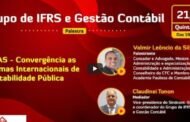 ACMSP presente na palestra proferida pelo associado Ms Valmir Leôncio sobre IPSAS - Convergências as Normas Internacionais de Contabilidade.