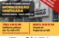 Mobilização Unificada na Câmara Municipal
