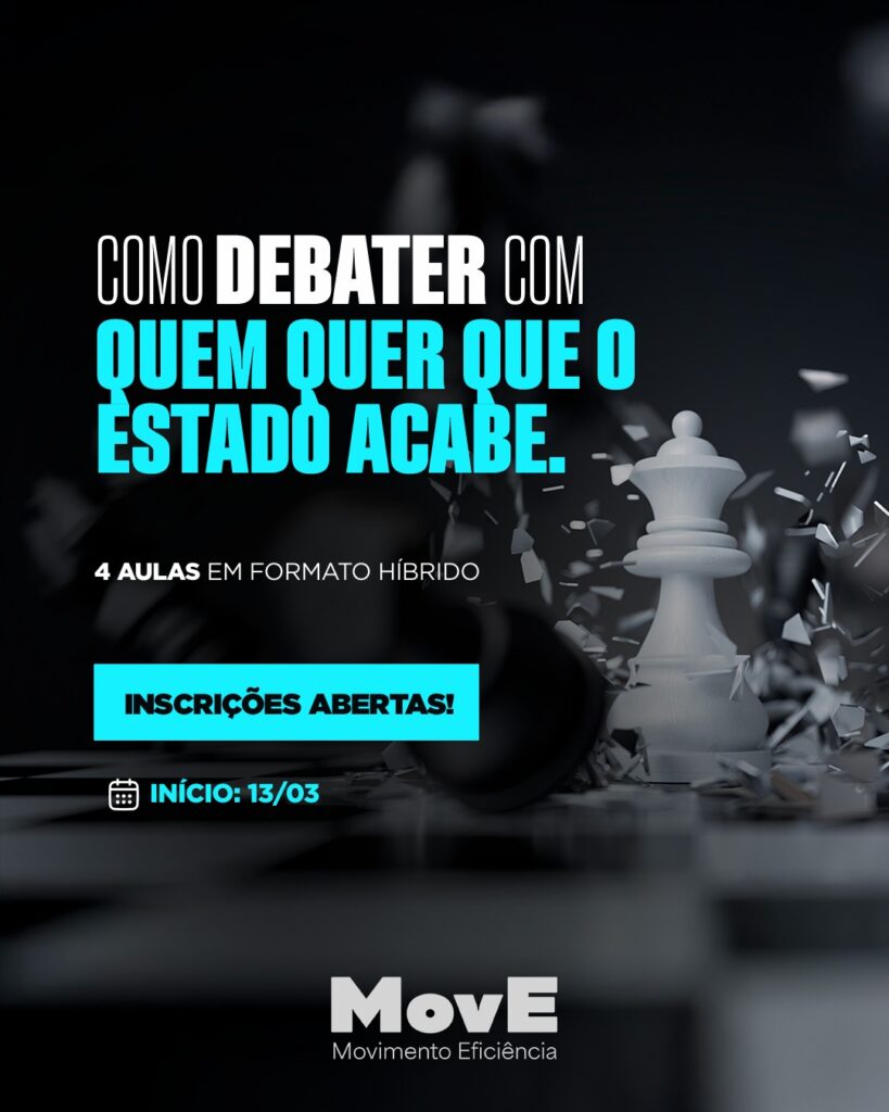 Como debater com quem quer que o Estado acabe