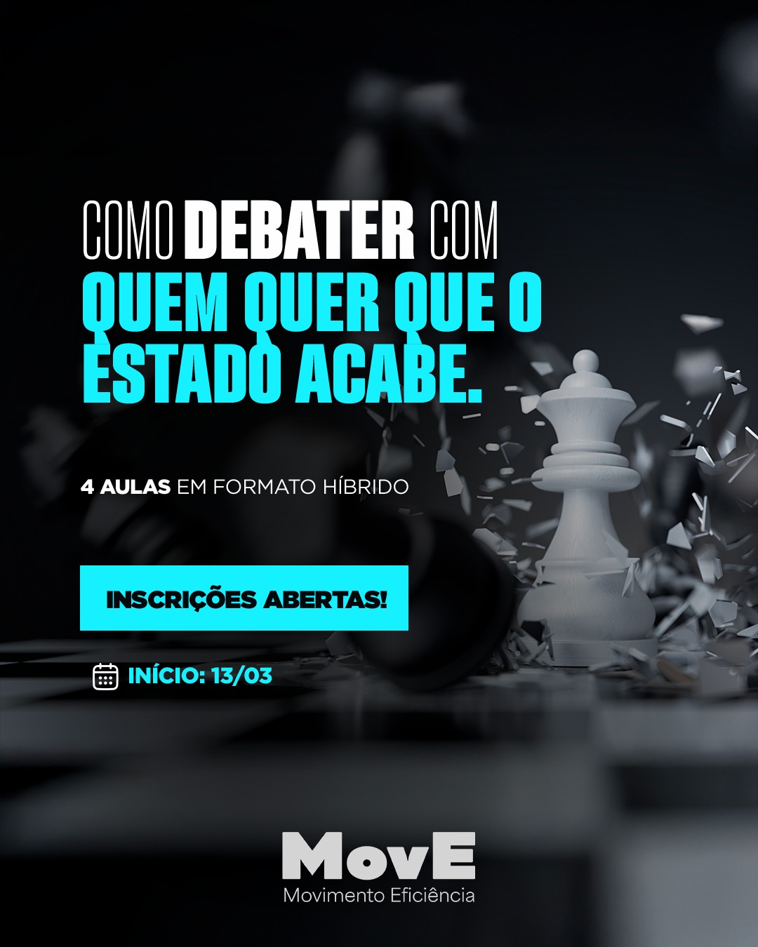 Como debater com quem quer que o Estado acabe